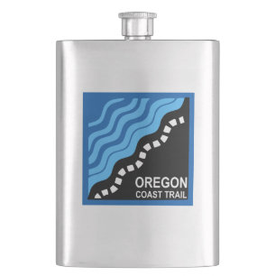 Oregon Coast Trail Hip Flask