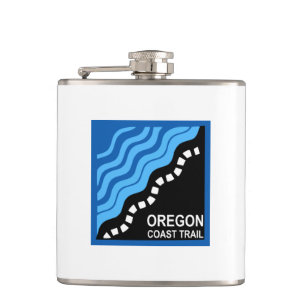 Oregon Coast Trail Hip Flask