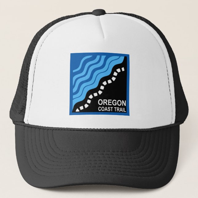 Oregon Coast Trail Trucker Hat (Front)