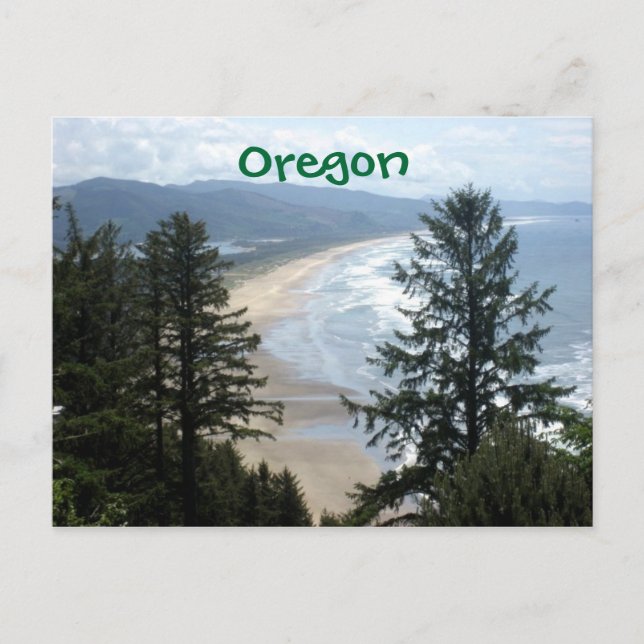 Oregon Coastline Postcard (Front)