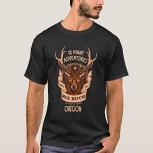 Oregon Deer Hunting For Men T-Shirt