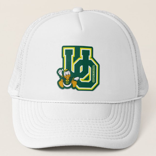 Oregon Ducks – The Ultimate College Football Team Trucker Hat (Front)