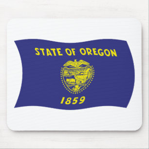 Oregon Flag Mousepad