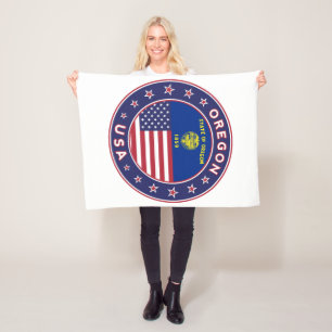 Oregon Fleece Blanket