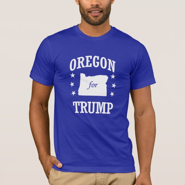 OREGON FOR TRUMP T-Shirt (Front)