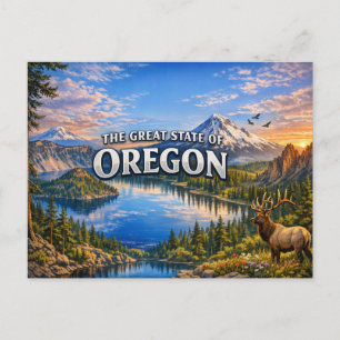 Oregon Greetings Postcard