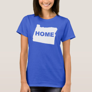 Oregon Home Away From State T-Shirt Tees