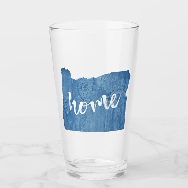 Oregon Home Wood Grain Glass (Front)