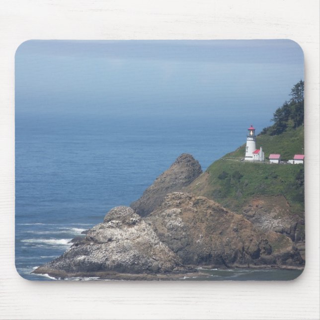 Oregon Lighthouse Mouse Pad (Front)