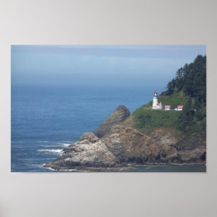 Oregon Lighthouse Poster