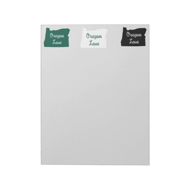Oregon LOVE Rope Trio Notepad (Rotated)