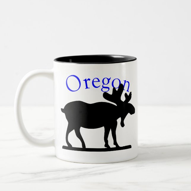 Oregon Moose Mug (Left)
