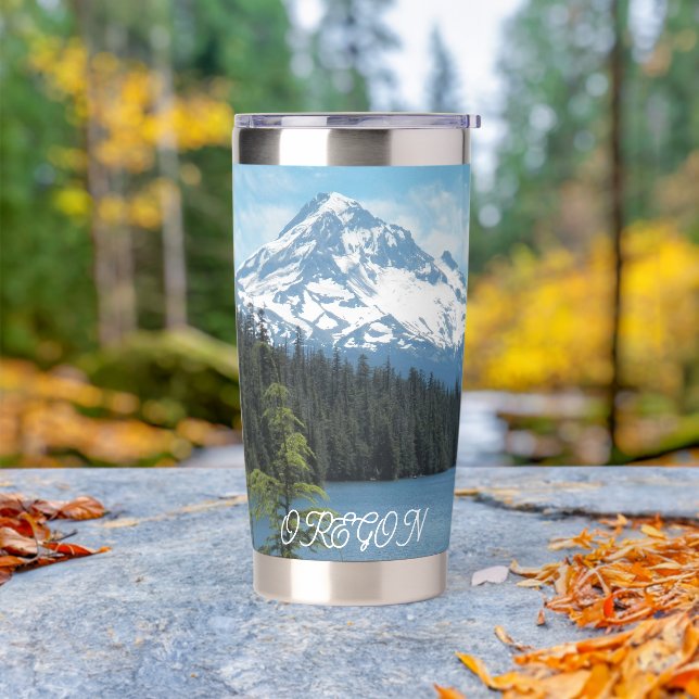 Oregon Mount Hood Landscape Insulated Tumbler (Outdoor)