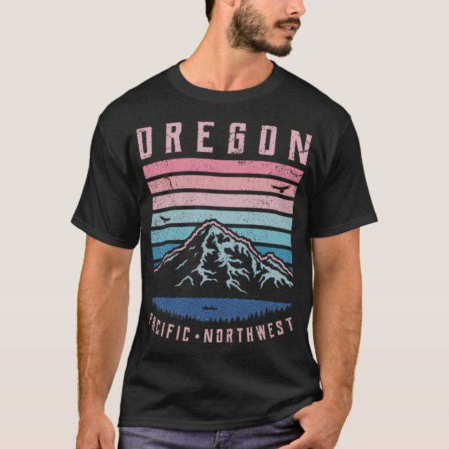 Oregon Mountains T-Shirt (Front)