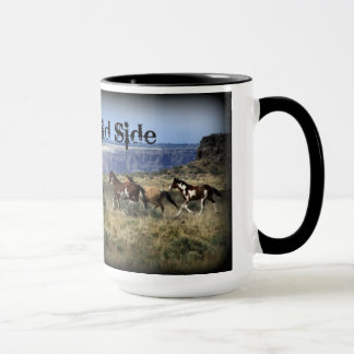 Oregon Mustangs on an Oregon's Wild Side MUG! Mug