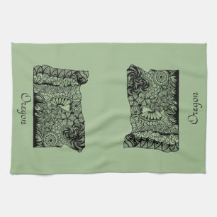 Oregon 'over stove handle' Kitchen Towel