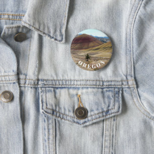 Oregon Painted Hills Landscape 6 Cm Round Badge
