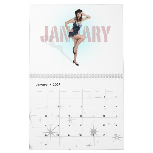 Oregon Pin Ups Calendar (Jan 2027)