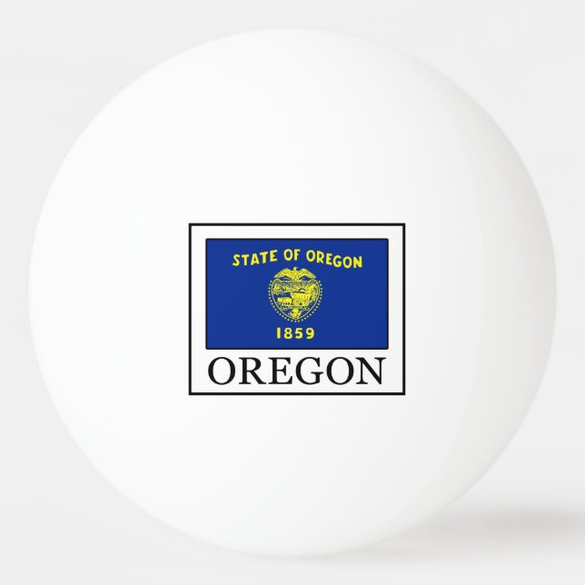 Oregon Ping Pong Ball (Front)