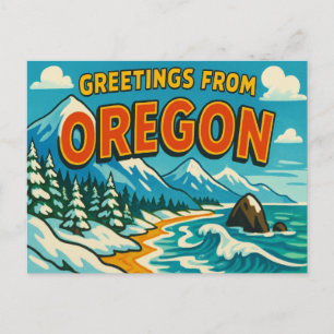OREGON Postcard