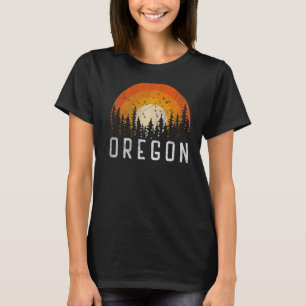 Oregon  Retro Style Vintage 70s 80s 90s Men Women T-Shirt