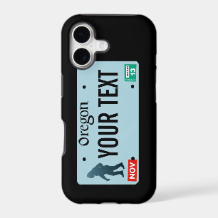 Oregon Sasquatch License Plate