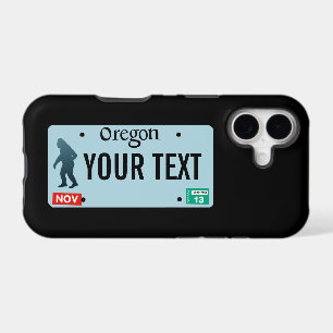 Oregon Sasquatch License Plate