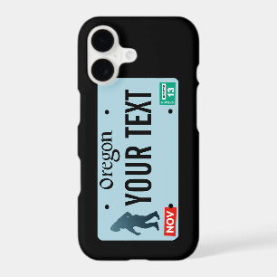 Oregon Sasquatch License Plate