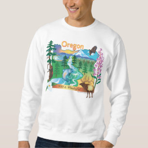 Oregon Scenery and Wildlife Sweatshirt