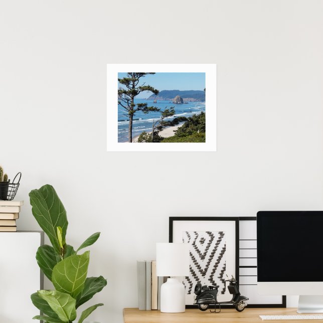 Oregon Seascape Photographic Poster (Home Office)