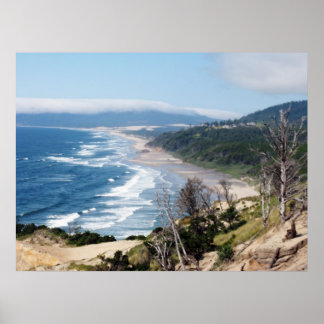 Oregon Seascape Poster