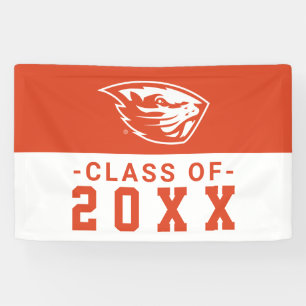 Oregon State Beavers Beaver Head Banner
