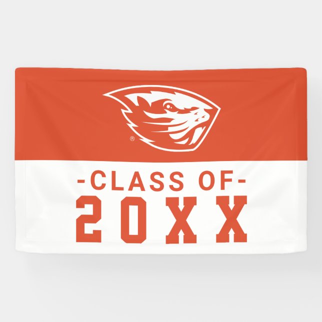 Oregon State Beavers | Beaver Head Banner (Horizontal)