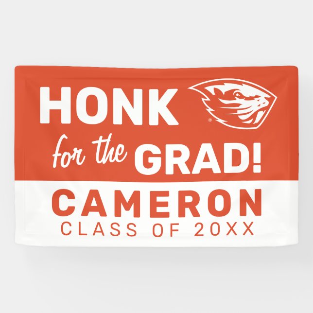 Oregon State Beavers | Beaver Head Banner (Horizontal)