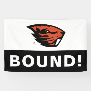 Oregon State Beavers Beaver Head Banner