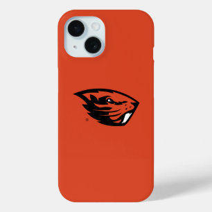 Oregon State Beavers Beaver Head iPhone 15 Case