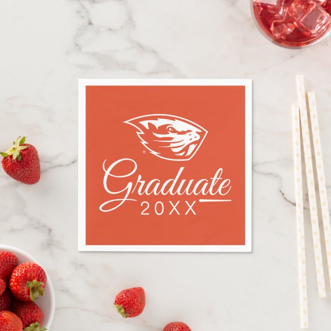 Oregon State Beavers | Beaver Head Napkin (Insitu)