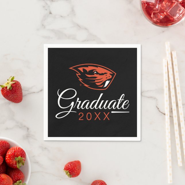 Oregon State Beavers | Beaver Head Napkin (Insitu)