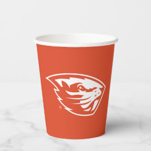 Oregon State Beavers   Beaver Head Paper Cups
