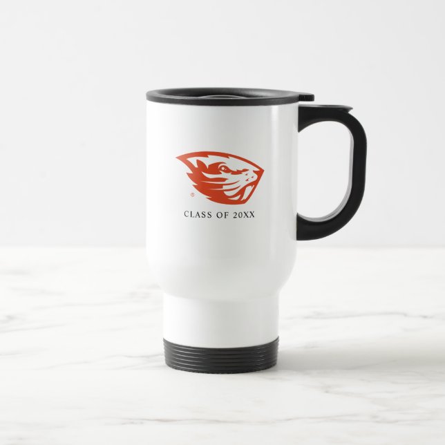 Oregon State Beavers | Beaver Head Travel Mug (Right)