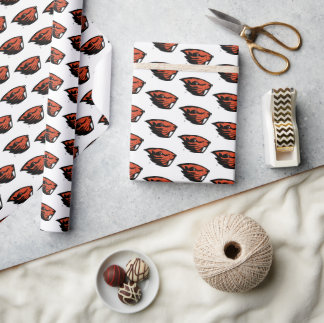 Oregon State Beavers | Beaver Head Wrapping Paper