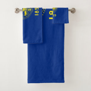 Oregon State Flag Bath Towel Set