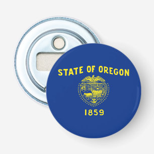 Oregon State Flag Bottle Opener