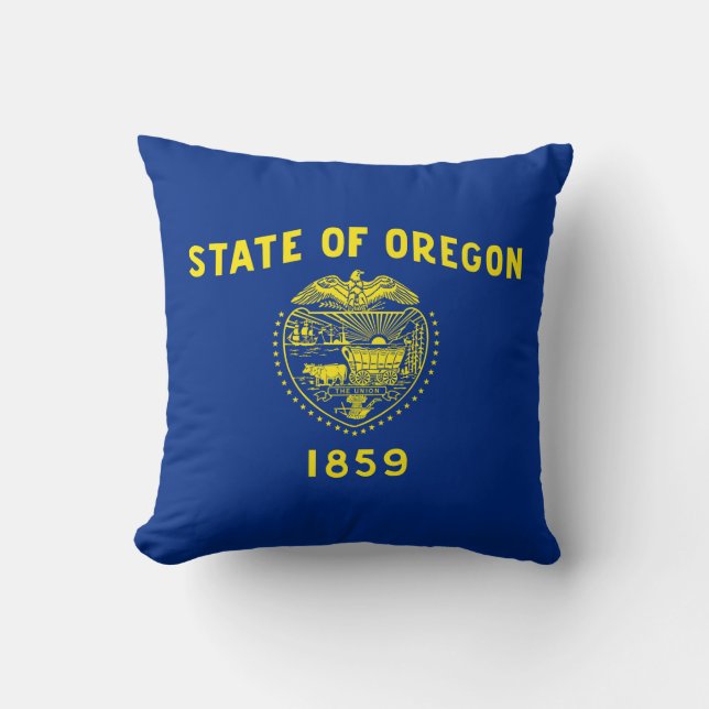 Oregon State Flag Cushion (Front)