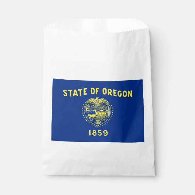 Oregon State Flag Favour Bags (Front)
