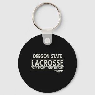 Oregon State Lacrosse One Team One Dream Key Ring
