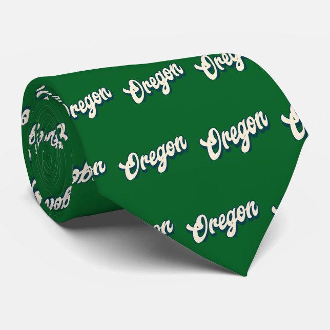 Oregon State Neck Tie (Rolled)