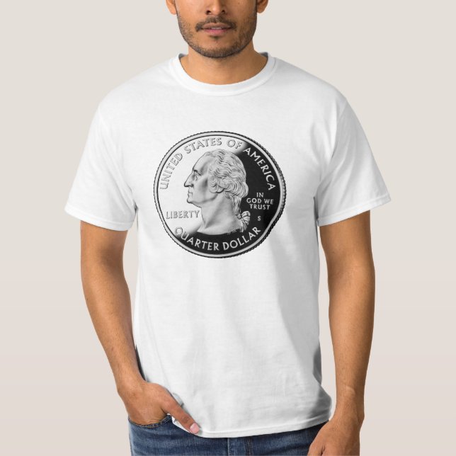 oregon "state quarters" "crater lake" T-Shirt (Front)