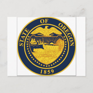 Oregon State Seal Postcard