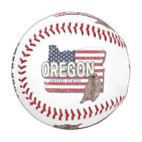 Oregon State United States Retro Map USA Souvenir